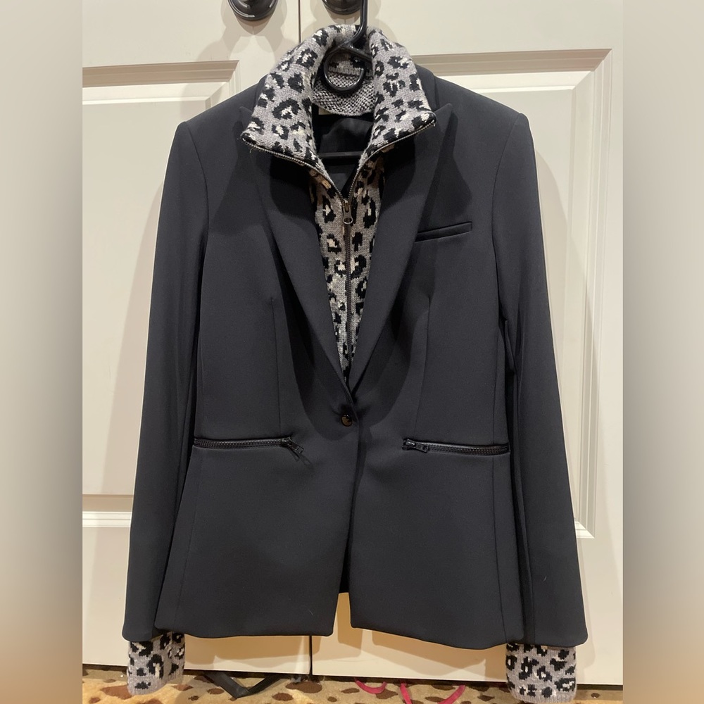 Veronica Beard Hoodie Dickey Blazer